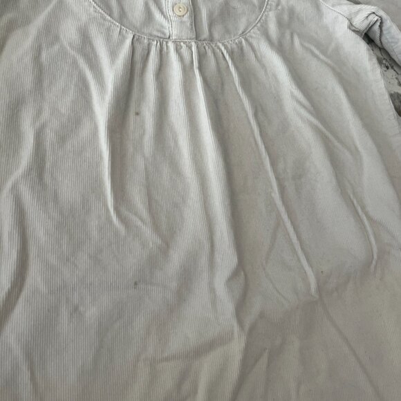 ecru corduroy dress sz 5T - Picture 4 of 6
